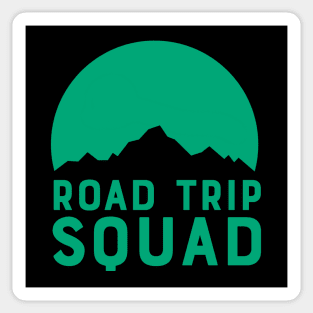 Road Trip Squad - Green Sticker